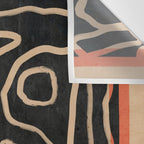 Abstract line art 159 Wall Tapestry Gallery Image 3