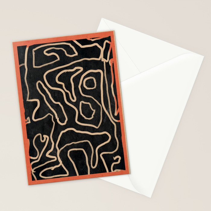 Abstract line art 159 Stationery Card Gallery Image 2