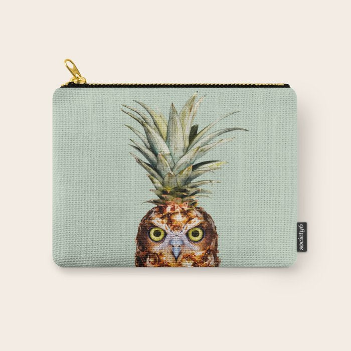 PINEAPPLE OWL Carry All Pouch Gallery Image 1