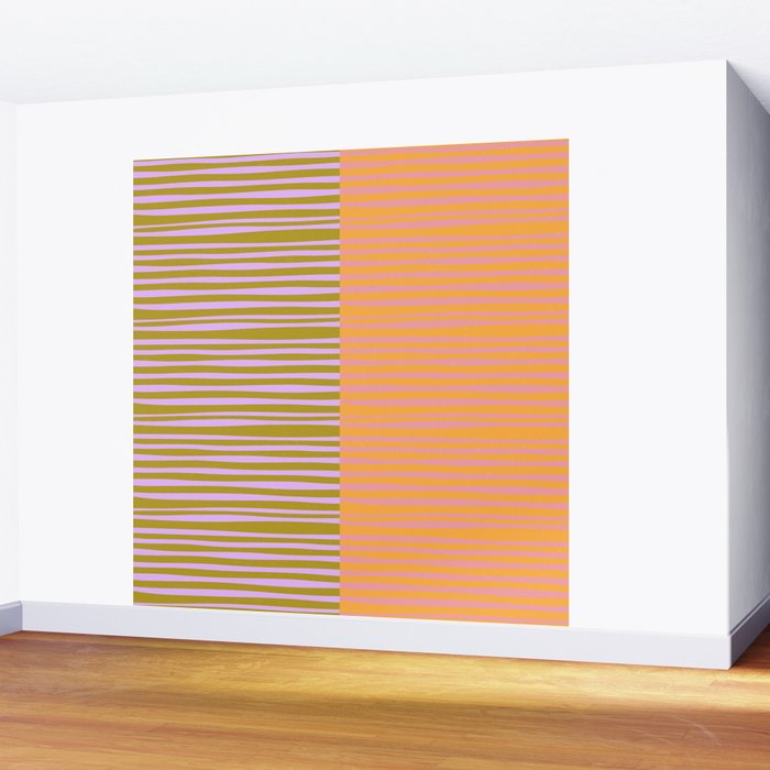 Mellow Waves Wall Mural Gallery Image 2