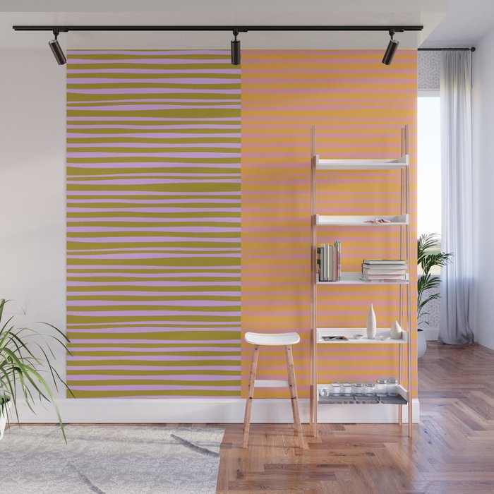 Mellow Waves Wall Mural Gallery Image 1