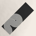 Candy Joyride: Black & White Edition Yoga Mat Gallery Image 1