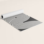 Candy Joyride: Black & White Edition Yoga Mat Gallery Image 2
