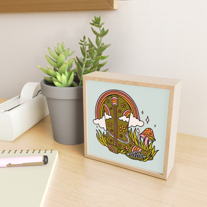 Capricorn Cowboy Boots Mini Art Print Gallery Image 2