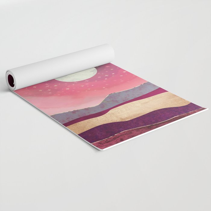 Scarlet Night Yoga Mat Gallery Image 2