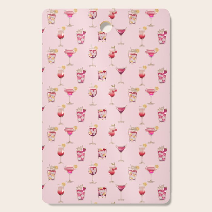 Glam Cocktails Theme Cutting Board Gallery Image 1