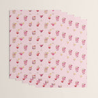 Glam Cocktails Theme Wrapping Paper Gallery Image 3