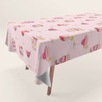 Glam Cocktails Theme Tablecloth Gallery Image 1