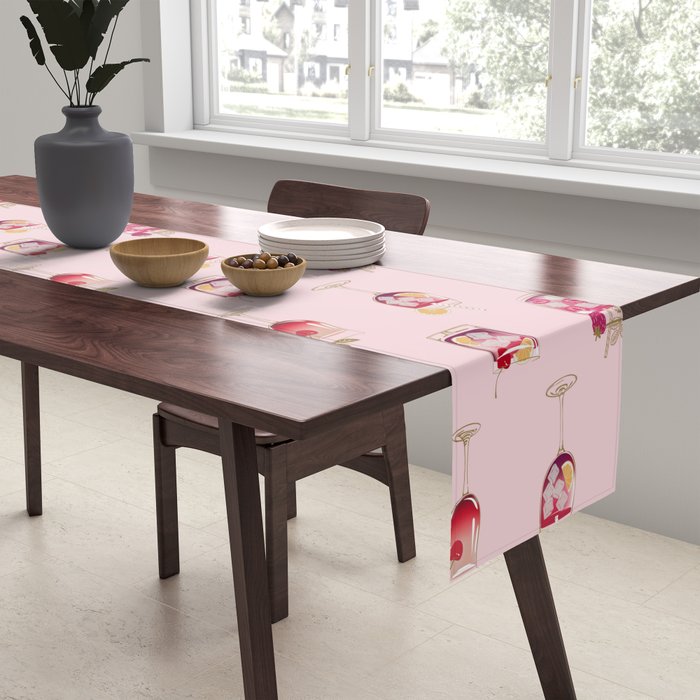 Glam Cocktails Theme Table Runner Gallery Image 2