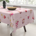 Glam Cocktails Theme Tablecloth Gallery Image 3