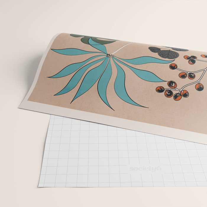 Modern Minimalist Abstract Vases 1 Wrapping Paper Gallery Image 2