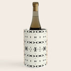 Mudcloth Tribal Neutral 02 Wine Chiller Gallery Image 1