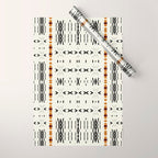 Mudcloth Tribal Neutral 02 Wrapping Paper Gallery Image 1