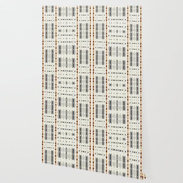Mudcloth Tribal Neutral 02 Wallpaper Gallery Image 2