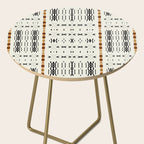 Mudcloth Tribal Neutral 02 Side Table Gallery Image 2