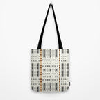 Mudcloth Tribal Neutral 02 Tote Bag Gallery Image 2