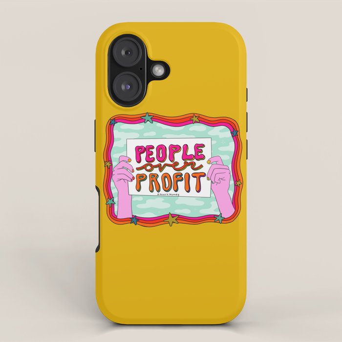 People Over Profit iPhone Case Gallery Image 1