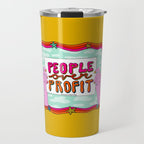 People Over Profit Travel Mug Gallery Image 1