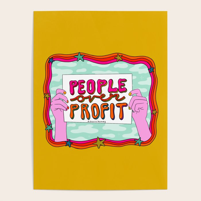 People Over Profit Poster Gallery Image 4