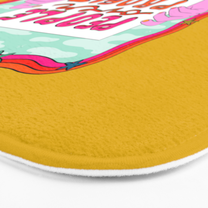People Over Profit Bath Mat Gallery Image 3