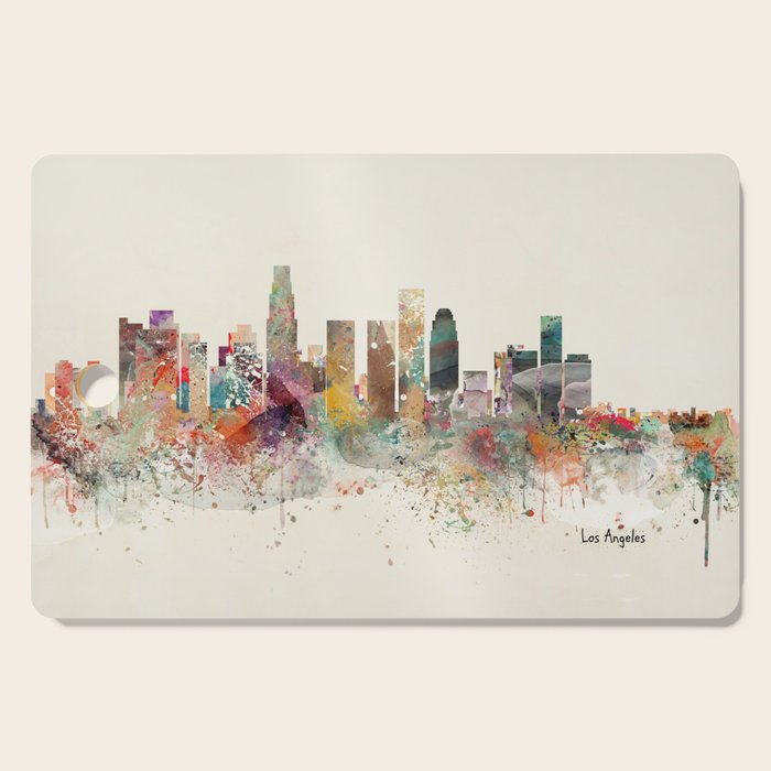 los angeles skyline Cutting Board Gallery Image 1