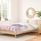 Cherry blossom slug Duvet Cover Gallery Image 2