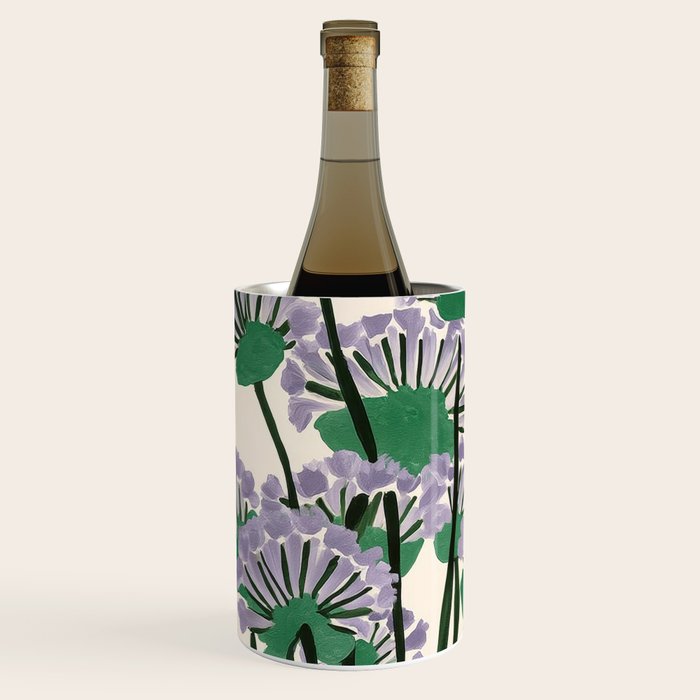 Modern Lavender Garden Wine Chiller Gallery Image 1