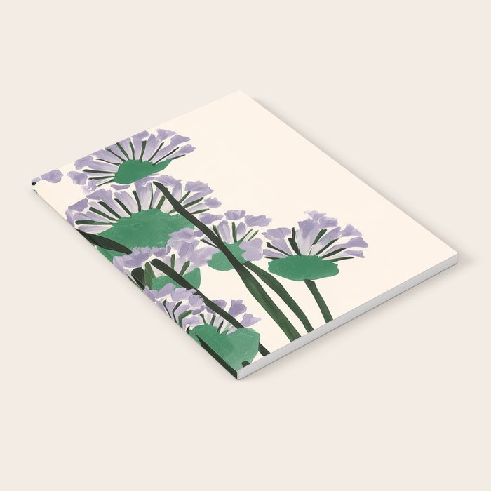 Modern Lavender Garden Notebook Gallery Image 2