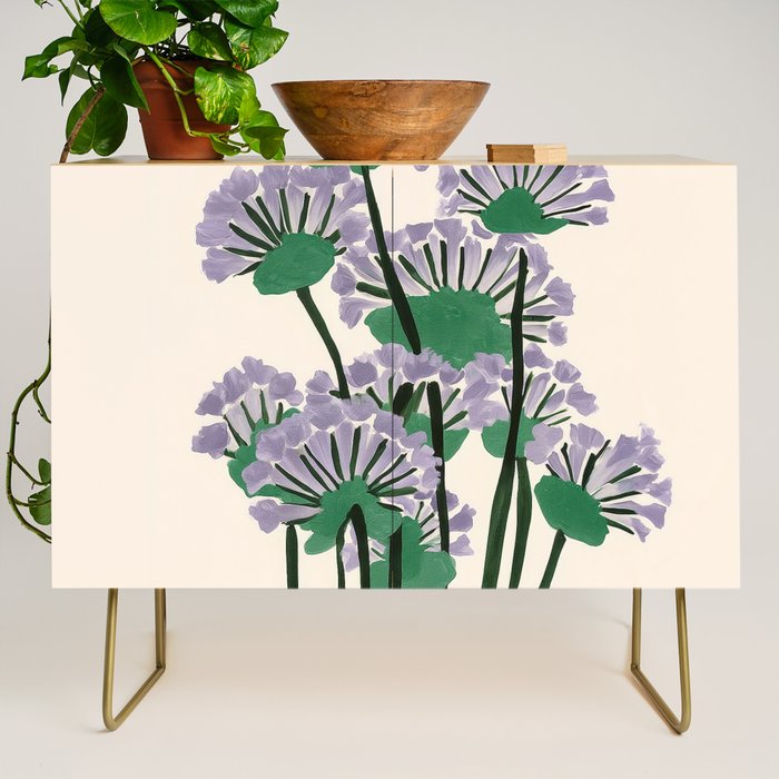 Modern Lavender Garden Credenza Gallery Image 1