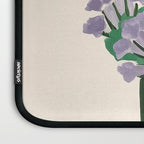 Modern Lavender Garden Laptop Sleeve Gallery Image 3