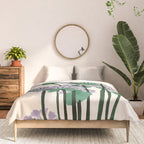 Modern Lavender Garden Comforter Gallery Image 3