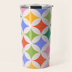 Festive Geometry Pattern Travel Mug Gallery Image 1
