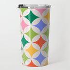 Festive Geometry Pattern Travel Mug Gallery Image 3