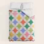 Festive Geometry Pattern Duvet Cover Gallery Image 6