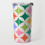 Festive Geometry Pattern Travel Mug Gallery Image 2