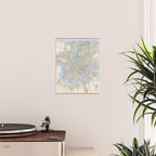 New Orleans Vintage Map Poster Gallery Image 2