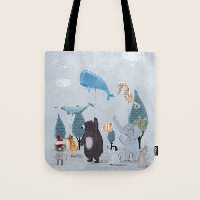 nature parade Tote Bag Gallery Image 1