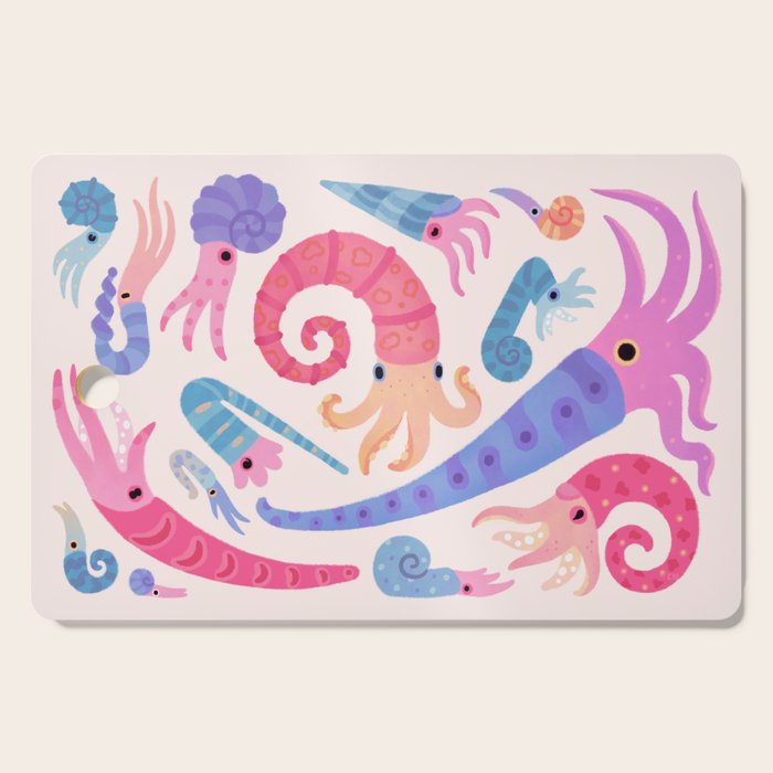 Ancient cephalopods Cutting Board Gallery Image 1