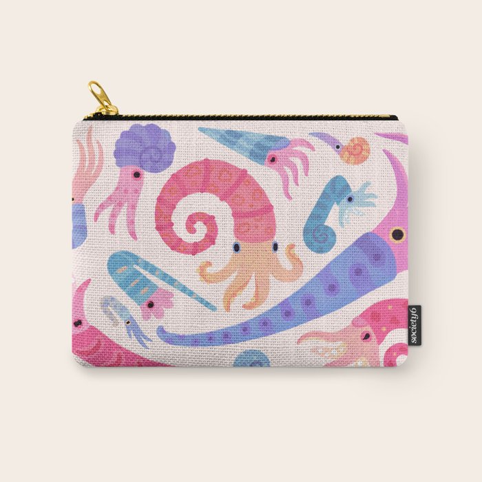 Ancient cephalopods Carry All Pouch Gallery Image 1