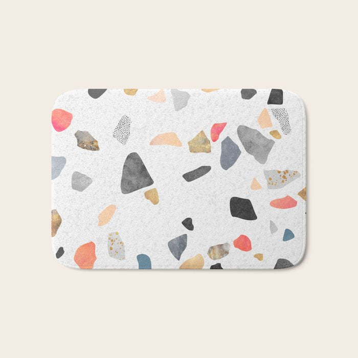 Terrazzo Treasure Bath Mat Gallery Image 1