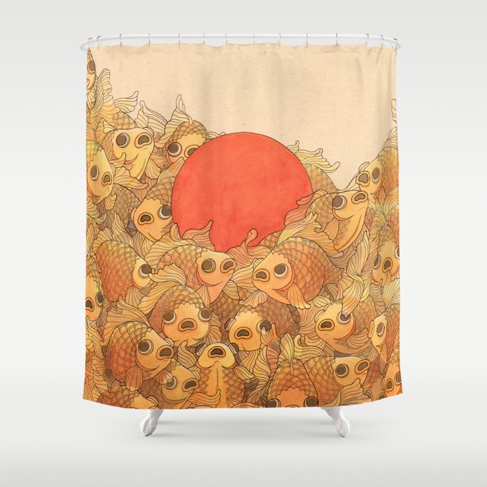Golden Hour Shower Curtain Gallery Image 1