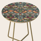 Strawberry Thief by William Morris 1883 Antique Vintage Victorian Jugendstil Art Nouveau Retro  Side Table Gallery Image 2