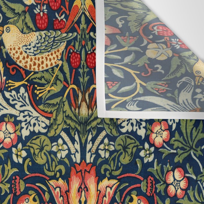 Strawberry Thief by William Morris 1883 Antique Vintage Victorian Jugendstil Art Nouveau Retro  Wall Tapestry Gallery Image 3