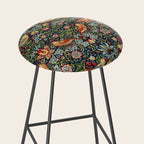 Strawberry Thief by William Morris 1883 Antique Vintage Victorian Jugendstil Art Nouveau Retro  Stool Gallery Image 2