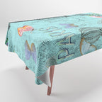 Paris - my blue love Tablecloth Gallery Image 1