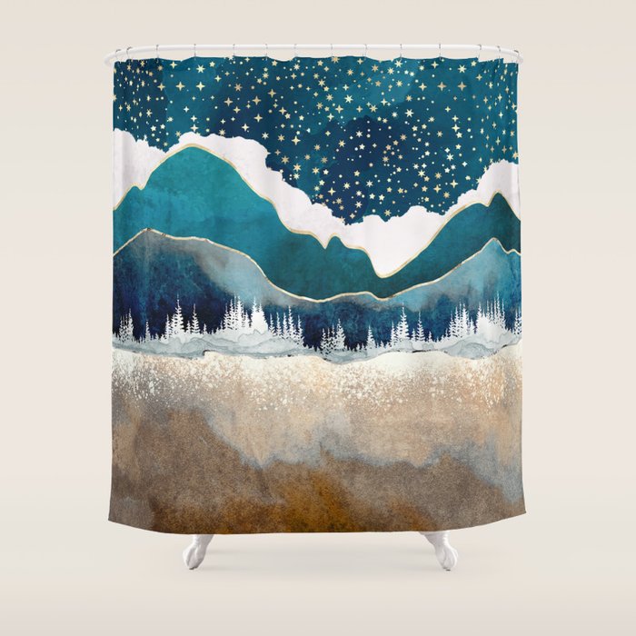 Late Winter Shower Curtain Gallery Image 1