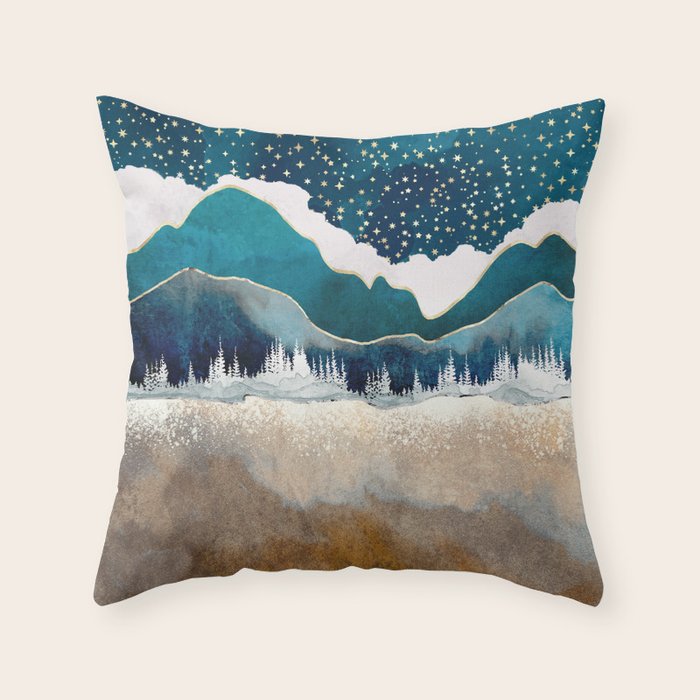 Late Winter Throw Pillow Gallery Image 6