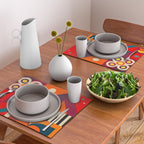 Colorful Happy Geometrics Placemat Gallery Image 2