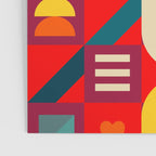 Colorful Happy Geometrics Poster Gallery Image 3