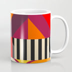 Colorful Happy Geometrics Coffee Mug Gallery Image 1